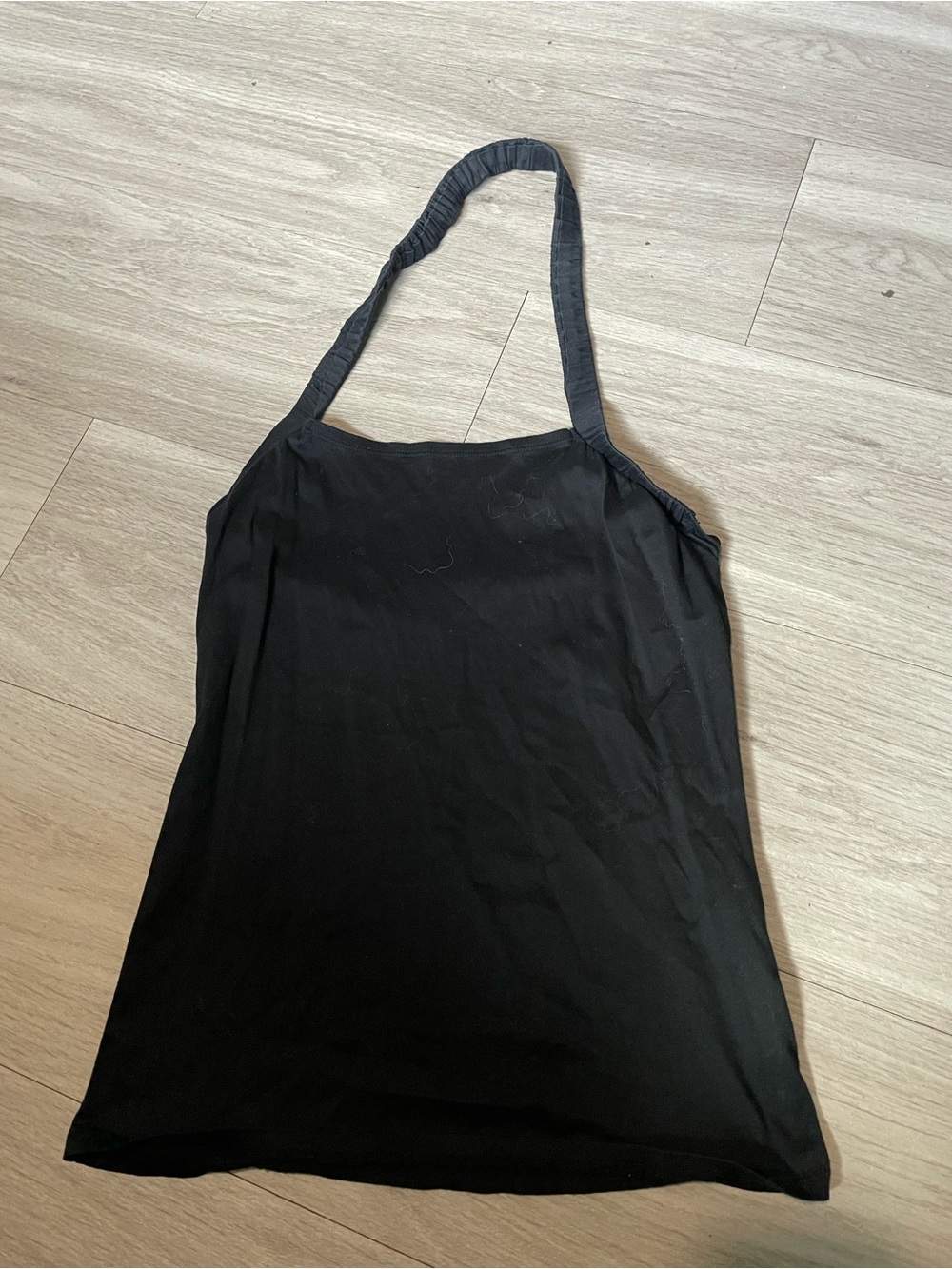 DKNY Black Halter Tank Top
